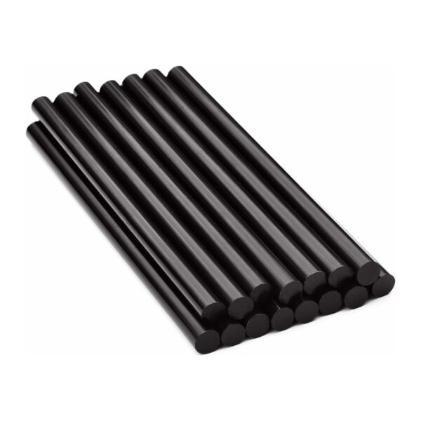 Winnboss Siyah Silikon 20'li Sıcak Kalın Mum Silikon 11 mm x 30 cm