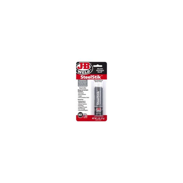 JB Weld Stik Weld Güçlü Çiftli Epoksi Hamur Yapıştırıcı Delik Tıkayıcı Döküm Dolgulu