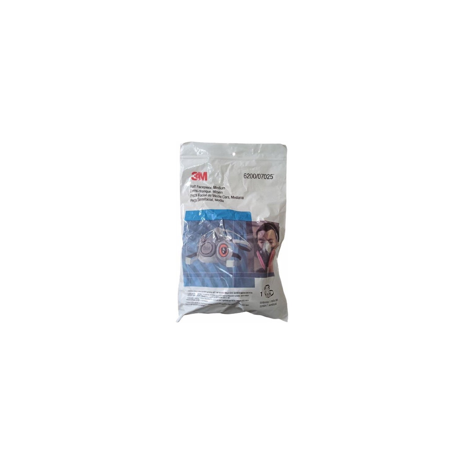 3m 6200 Yarım Yüz Maskesi + 3m 6059 Abek Filtre + 3m 5935 P3 Filtre +K501 Kapak Görsel 2