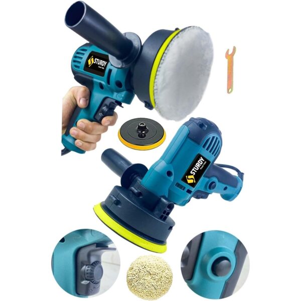 Sturdy Power Tools 3000 W 6 Kademe Exprees Serıes Devir Ayarlı Koltuk Yıkama Polisaj Makinesi