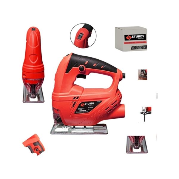 Sturdy Japon Technology New Red Series Sjs Metal Şanzıman 4000 W Bakır Sargı Dekupaj Testere Profesyonel