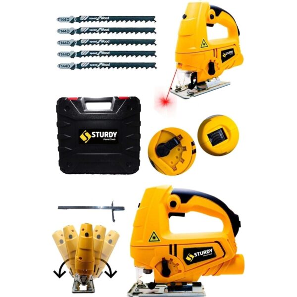 Sturdy Dekupaj Testere Wt Technolgy 3400WATT Dc Motor Bakır Sargılı Lazerli +Devir Ayarl