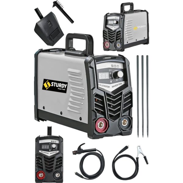Sturdy Lihaam 200 Amper Profesyonel Dijital Göstergeli Inverter Kaynak Makinesi Lacivert