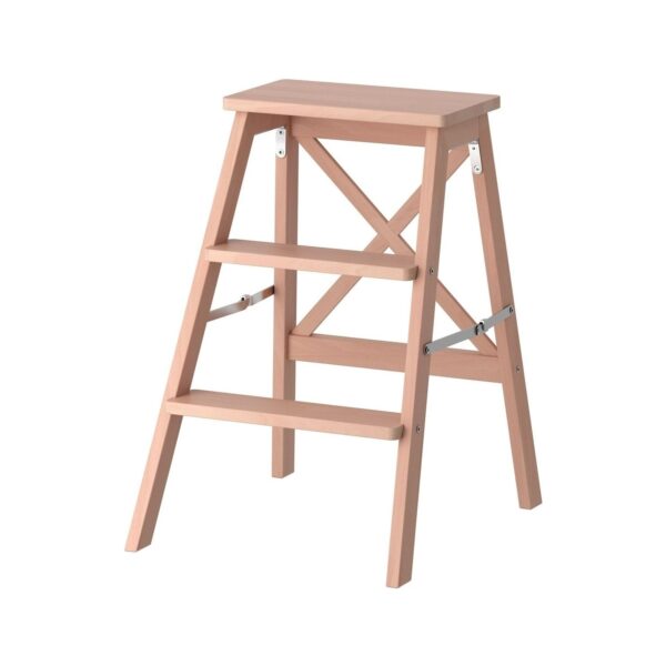 IKEA Bekvam Portatif Merdiven , Kayın, 63 cm Katlanır Portatif