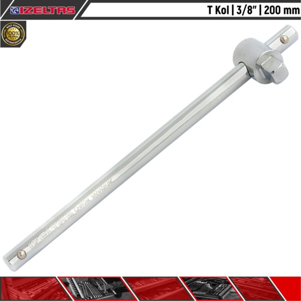 İzeltaş T Kol | 3/8" | 200 mm