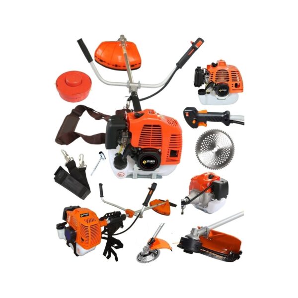 Sturdy 20 Hpy Yan Tipi Benzinli Motorlu Ot Çalı Tırpanı Çim Biçme Makinesi Tırpan