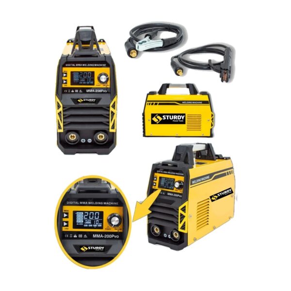 Sturdy Monostick Sx Çift Kartlı 250 Amper Inverter Kaynak Makinesi Dijital Göstergeli