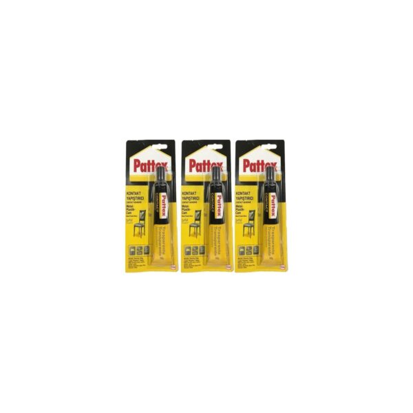Pattex Universal Kontak Yapıştırıcı Metal Plastik Cam 50ML 3 Adet