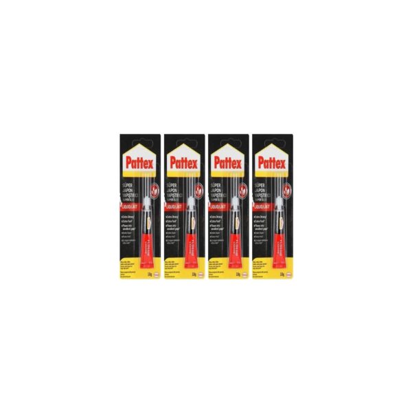 Pattex Süper Japon Yapıştırıcı 10G Blister 4 Adet