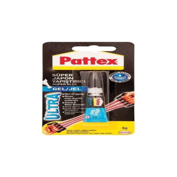 Pattex Ultra Gel Yapıştırıcı 3g Blister