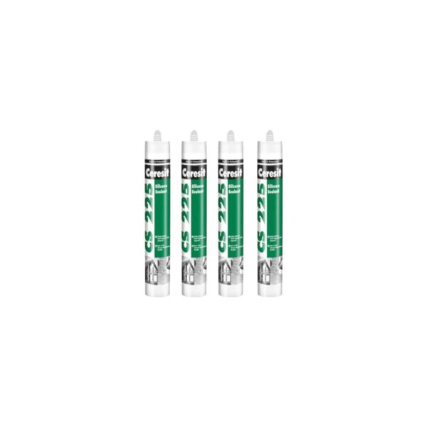 Ceresit Cs 225 Silikon Şeffaf 280G 4 Adet