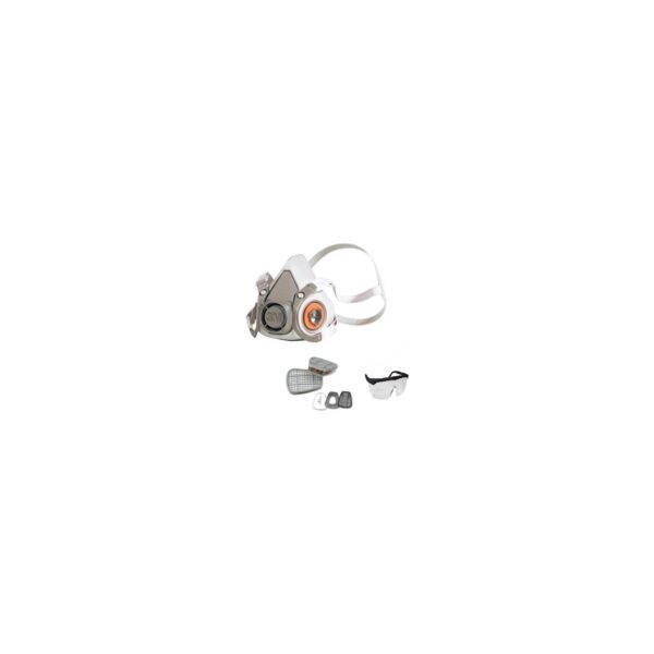 Maske 3M 6200 Maske Full Set+Mervem Gözlük